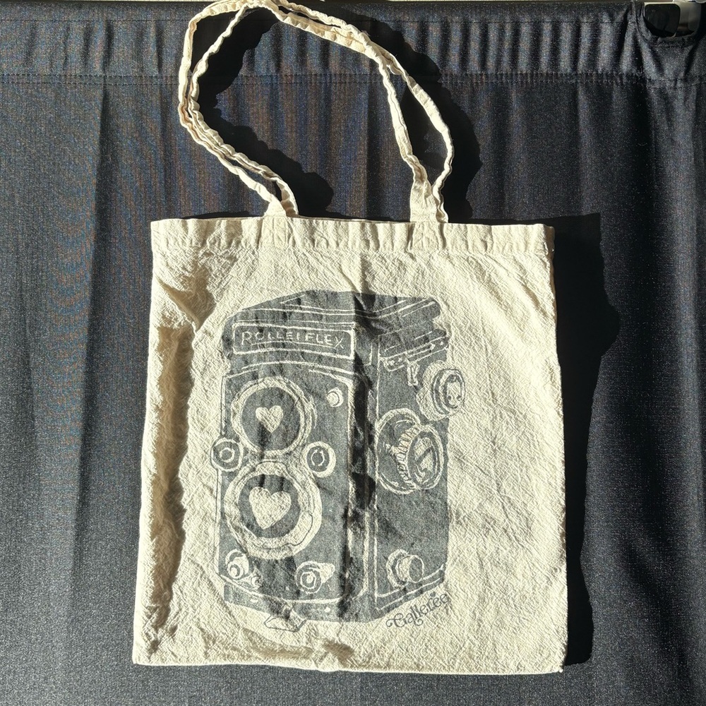 Vintage Camera Tote Bag